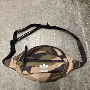Adidas Camouflage Fanny Pack/Messenger Bag Unisex